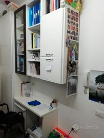 parete con piccola scrivania