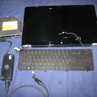 ricambi pc portatile hp g72 display