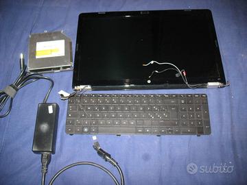 ricambi pc portatile hp g72 display
