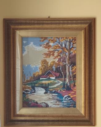 quadro a mezzo punto 