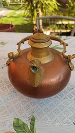 bollitore rame ottone vintage