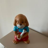 Pupazzo in gomma cane anni 60