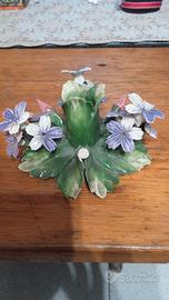 centro tavola in porcellana e ceramica vintage