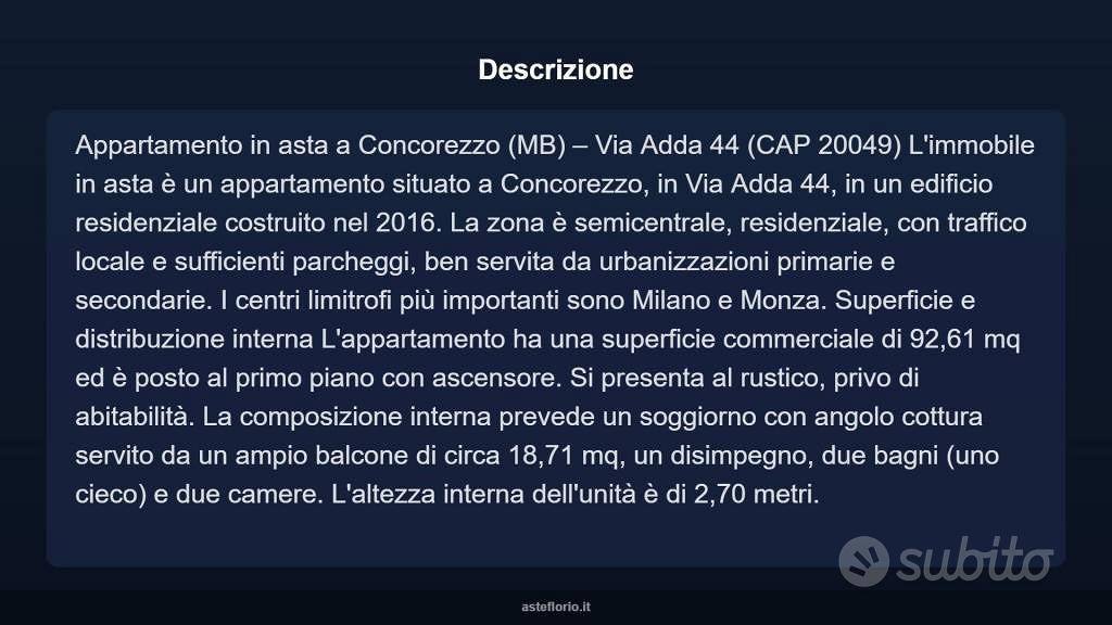 Appartamento – Concorezzo, Cascina Campaccio - Vista 5