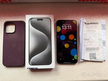 Iphone 15 pro max 256gb