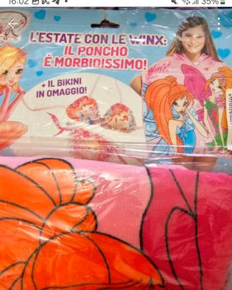 Poncho e costume small bimba