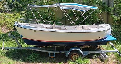 Barca a motore 5,20mt - entrobordo 29 kW / 39,5 HP