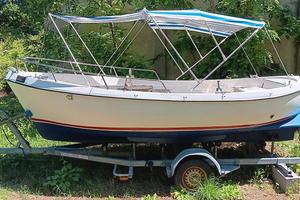 Barca a motore 5,20mt - entrobordo 29 kW / 39,5 HP