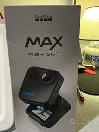 Go Pro Max 5.6 K 360 Touch Screen in garanzia