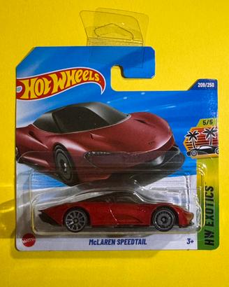 Hot Wheels McLaren Speedtail - Rosso Met