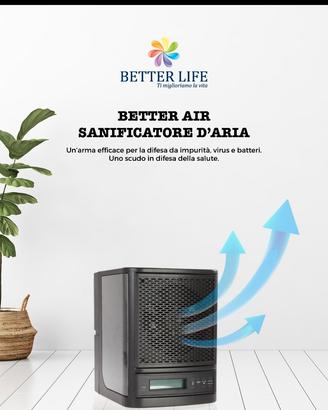 purificatore e ionizzatore aria