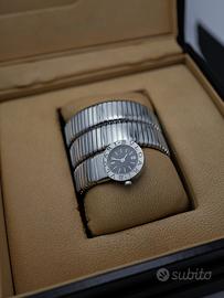 Bulgari Tubogas serpente acciaio Ref.BB19 Scat lib
