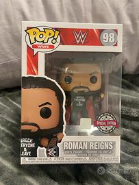 FUNKO POP ROMAN REIGNS 98 RARO LIMITED EDITION