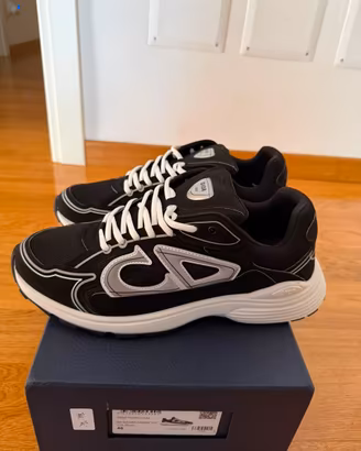 Dior B30 sneakers uomo 45 scatola e sacca loggata