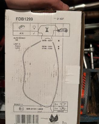 Pastiglie freno Ferodo