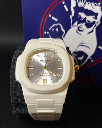 Ruzza Watch Gold & White Limited Edition