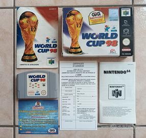 World Cup 98 Videogioco Nintendo 64 France 98 GiG
