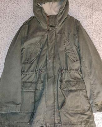 Eskimo verde vintage da uomo taglia Large