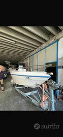 Barca open fuoribordo 40cv