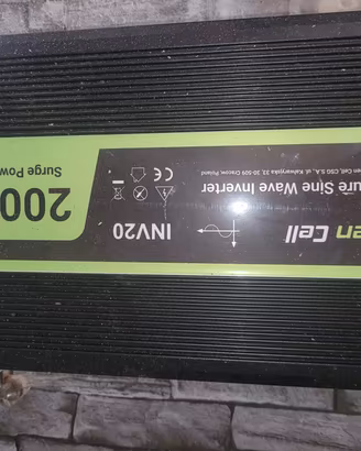 Inverter Green Cell 2000W 24V Onda Pura INV20