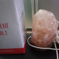 Lampada sale rosa Himalaya