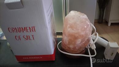 Lampada sale rosa Himalaya