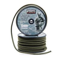 Corda Elastica Verde 6 mm 60 Metri Esercito Marina