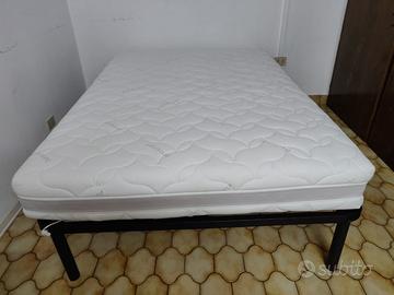 Rete e Materasso matrimoniale  cm 140x200