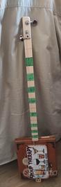 bass cigar box guitar slide