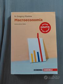 libro macroeconomia n.Gregory Mankiw 7 edizione