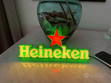 insegna led Heineken 