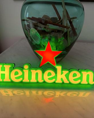 insegna led Heineken 