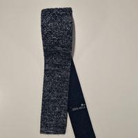 Cravatta in maglia tricot Gutteridge 100% seta blu