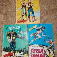Fumetti Zagor 25 26 e 30 prima edizione Cepim
