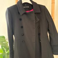 Cappottino nero corto Zara M