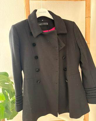 Cappottino nero corto Zara M