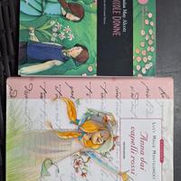 2 Libri Piccole Donne e  Anna Dai Capelli Rossi 