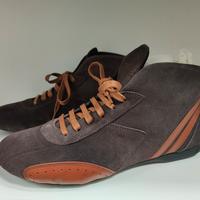 Scarpe uomo artigianali nuove in pelle scamosciata