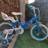 Bicicletta FROZEN bimba 3-6 anni