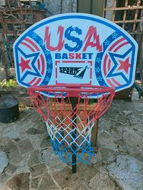 CANESTRO COMPLETO DA BASKET