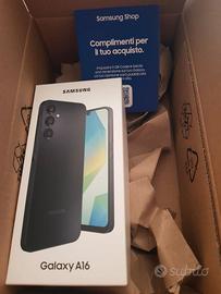 Samsung A16 128GB-RAM 4GB 4G NERO NUOVO-SIGILLATO