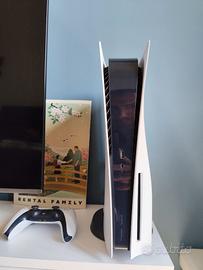 PS5 modello Standard con Lettore + 2 giochi