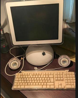 Apple iMac G4 "Girasole" con Casse Apple Pro Speak