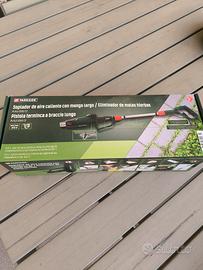 pistola brucia erba con manico lungo