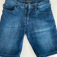 Jeans corto Emporio Armani bambino 6 anni