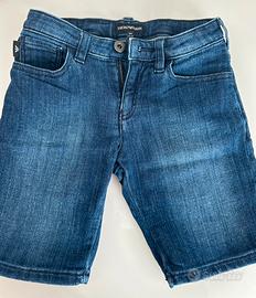 Jeans corto Emporio Armani bambino 6 anni
