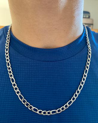 Collana in acciaio inox da 50cm 6mm