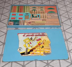 Il Piccolo Costruttore n. 5 anni ’50 in legno 