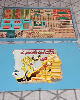 Il Piccolo Costruttore n. 5 anni ’50 in legno 