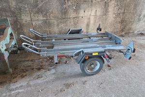 carrello stradale ELLEBI porta moto 3 posti